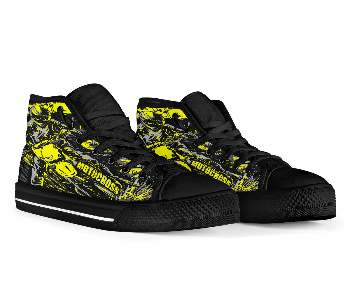 Motocross High Top Shoes