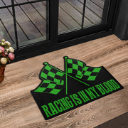 Racing Shaped Door Mats