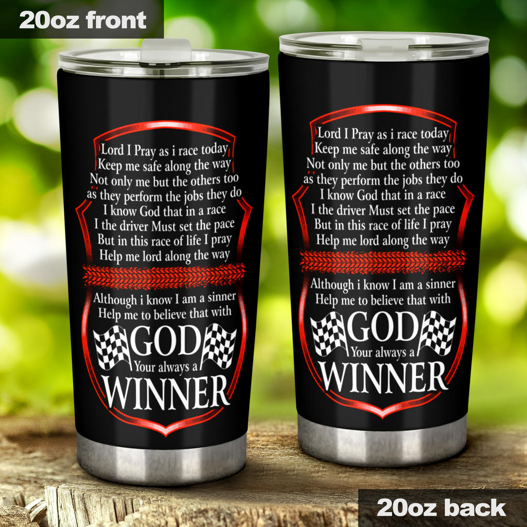Racer's Prayer Tumbler