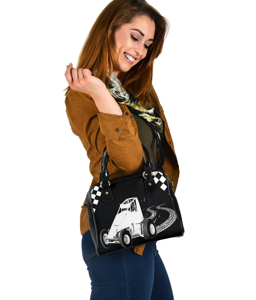 Sprint Car Non Wing Racing Shoulder Handbag