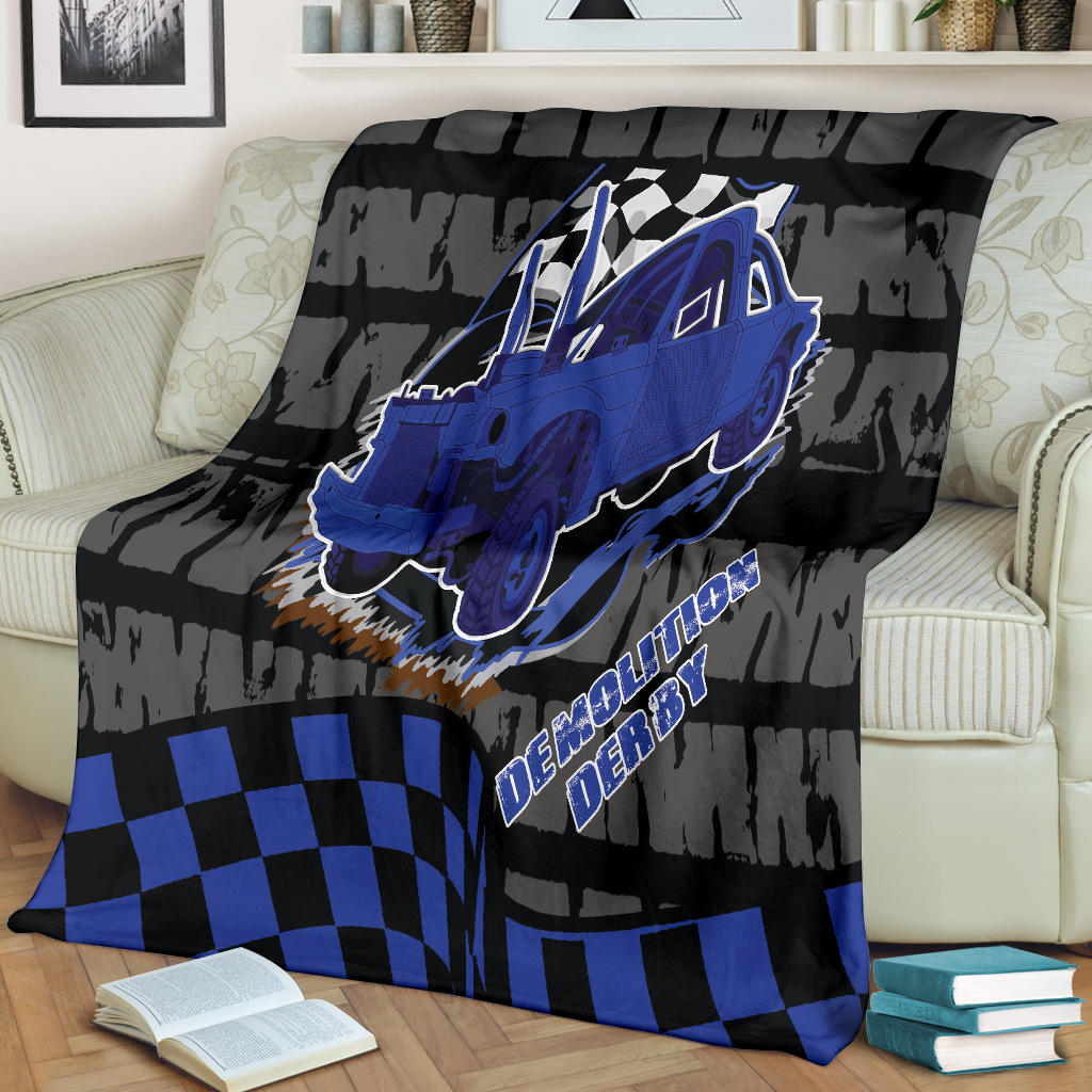 Demolition Derby Blanket