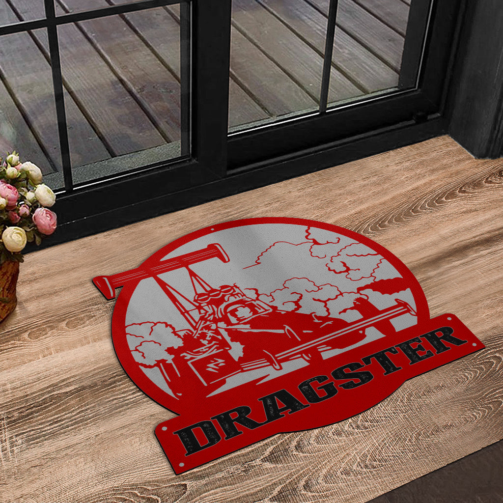 Custom Shaped Dragster Door Mat