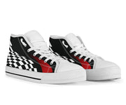 Racing High Top Shoes flag