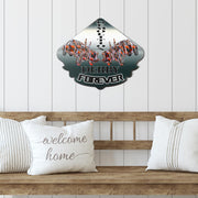 Demolition Derby Metal Sign