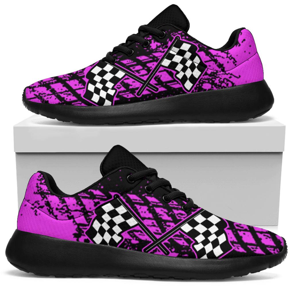 dirt racing sneakers pink