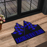 Racing Shaped Door Mats