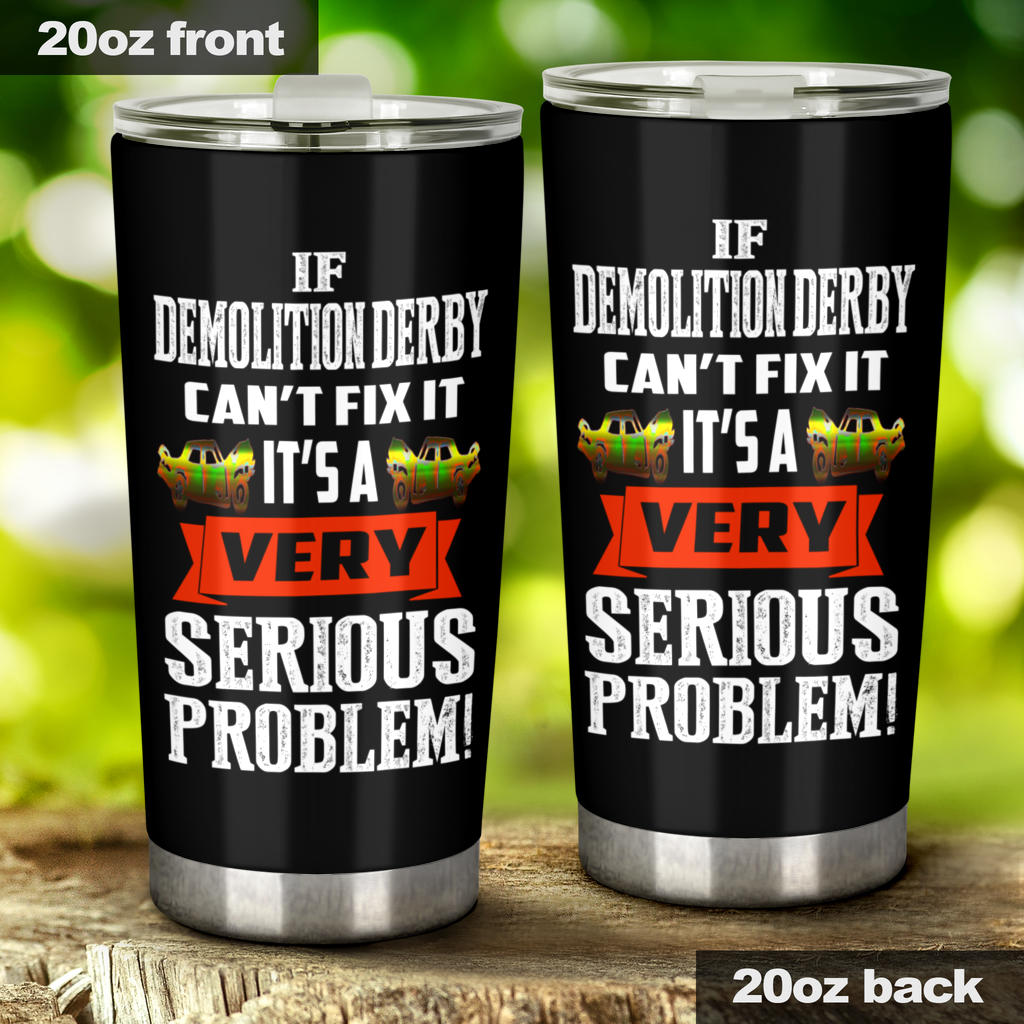 Demolition Derby Tumbler