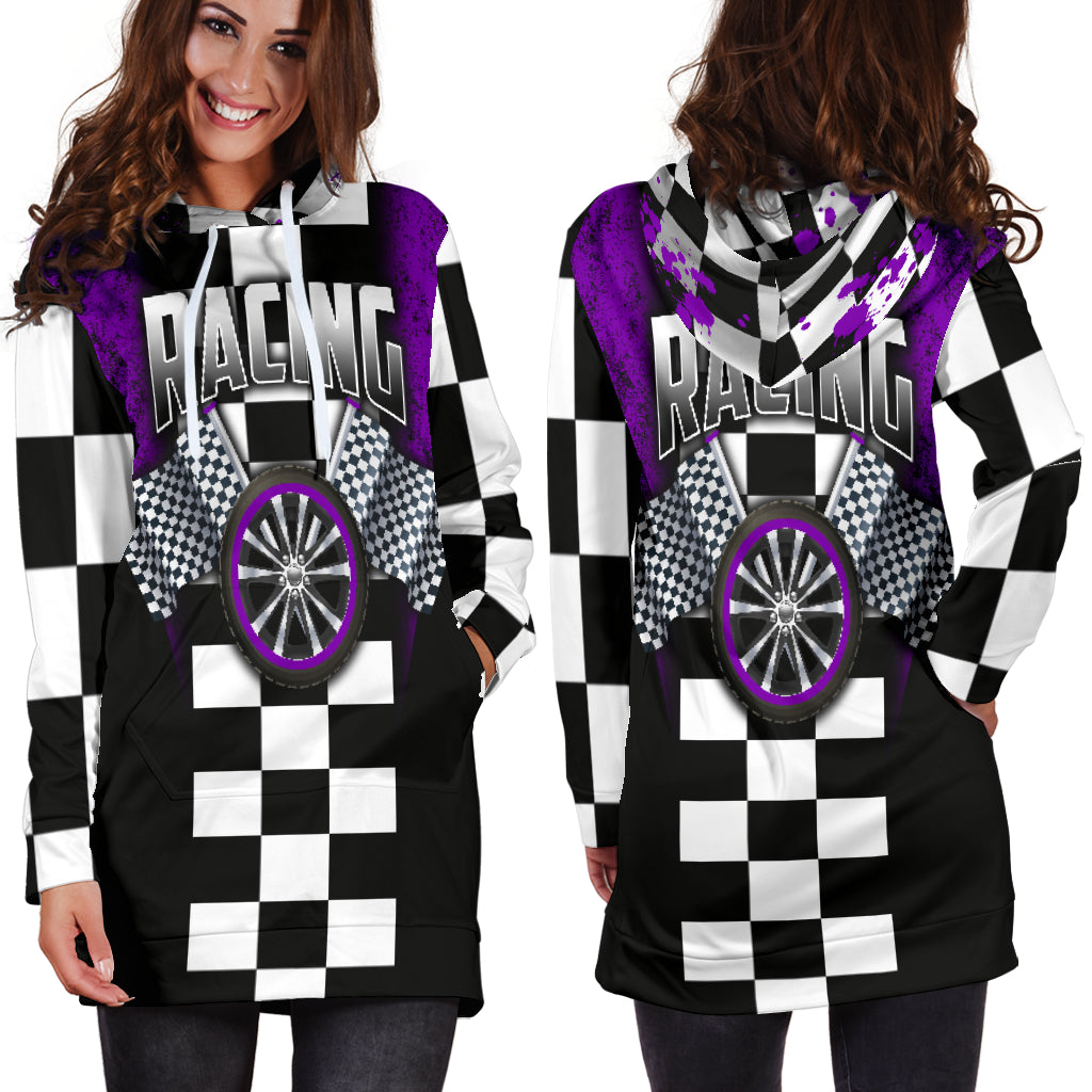 Racing Hoodie Dress