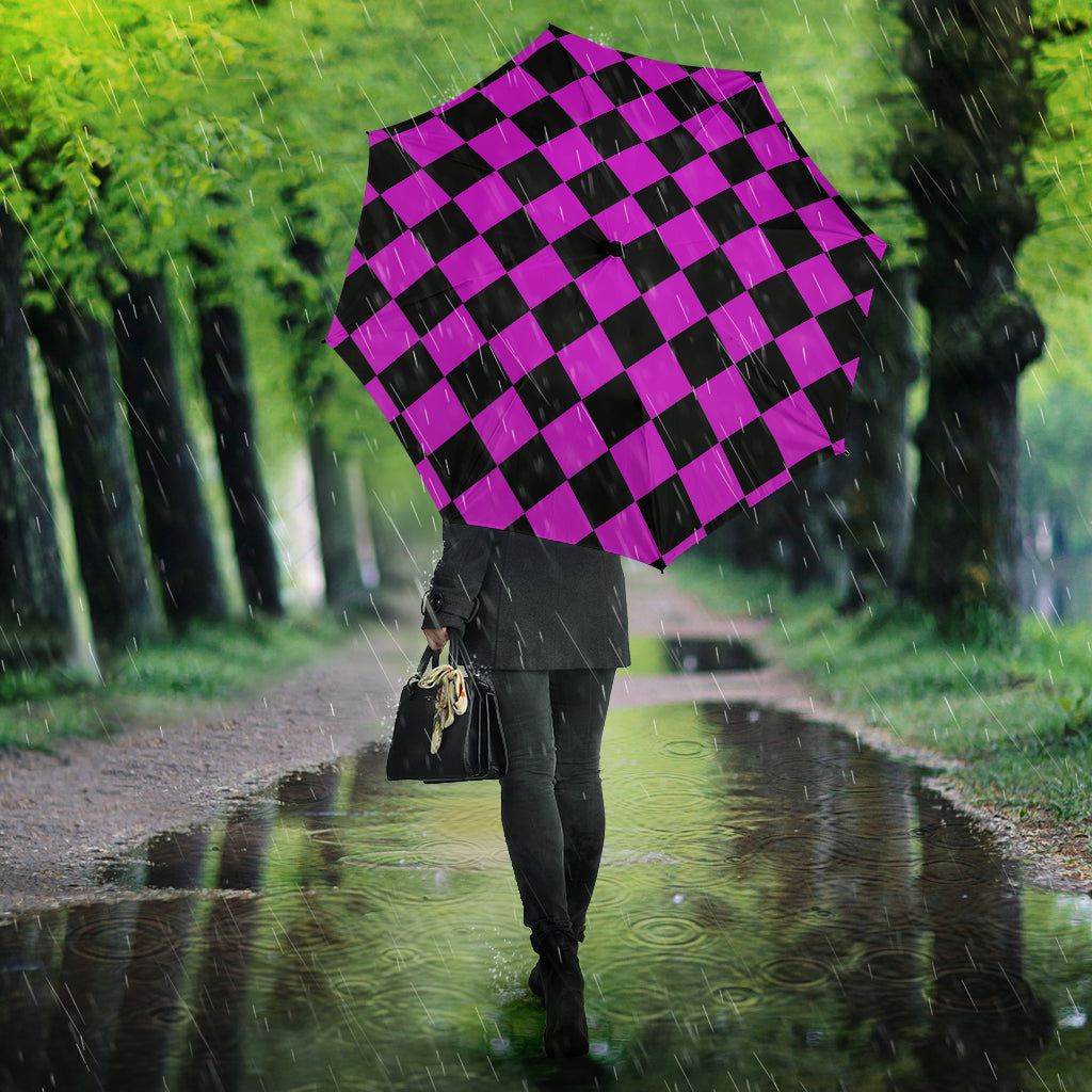 Racing Checkered Flag Umbrella