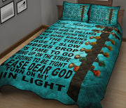 Drag Racer's Prayer Quilt Bed Set
