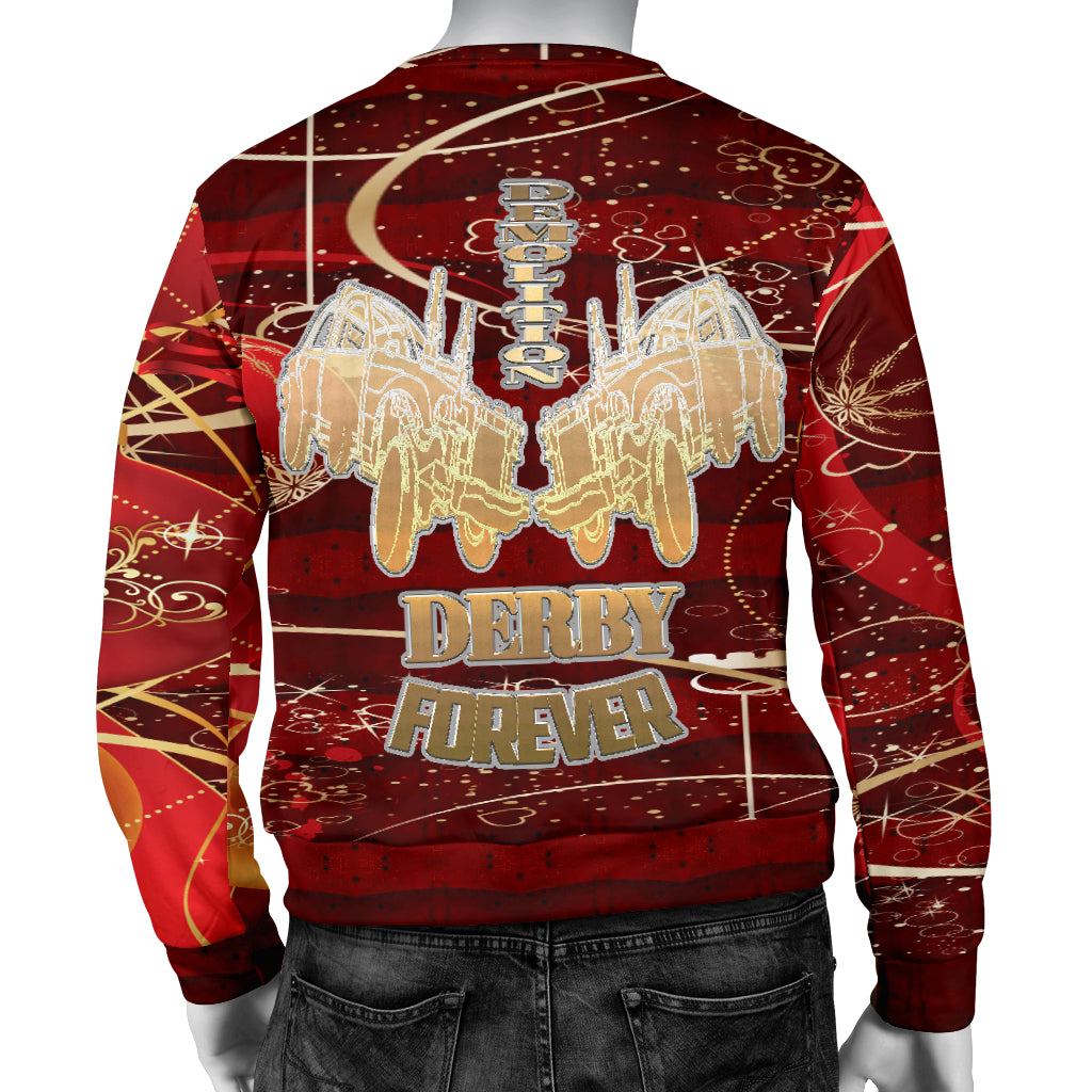 Demolition Derby Ugly Men's Sweater
