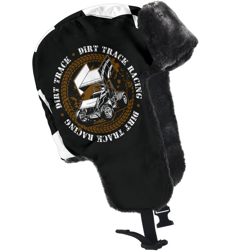 Dirt Racing Trapper Hat sprint car