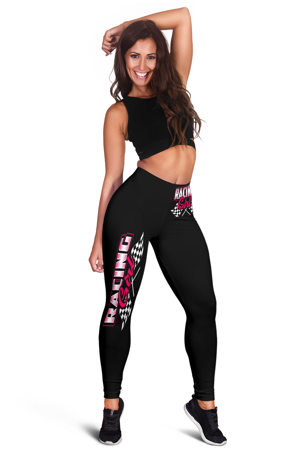 Racing Girl Polygon Leggings