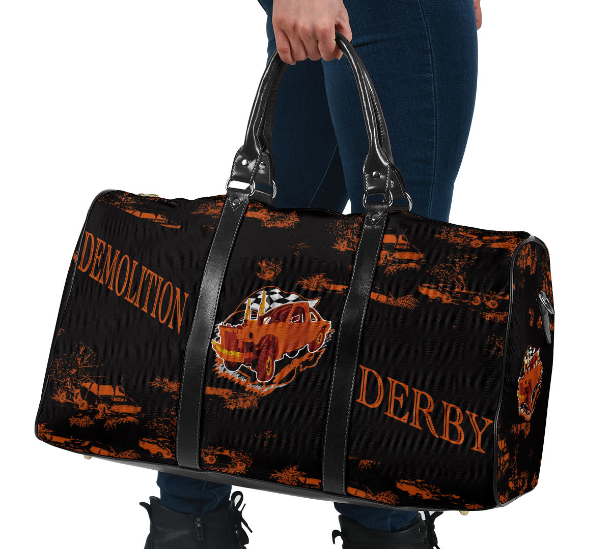 Demolition Derby Travel Bag