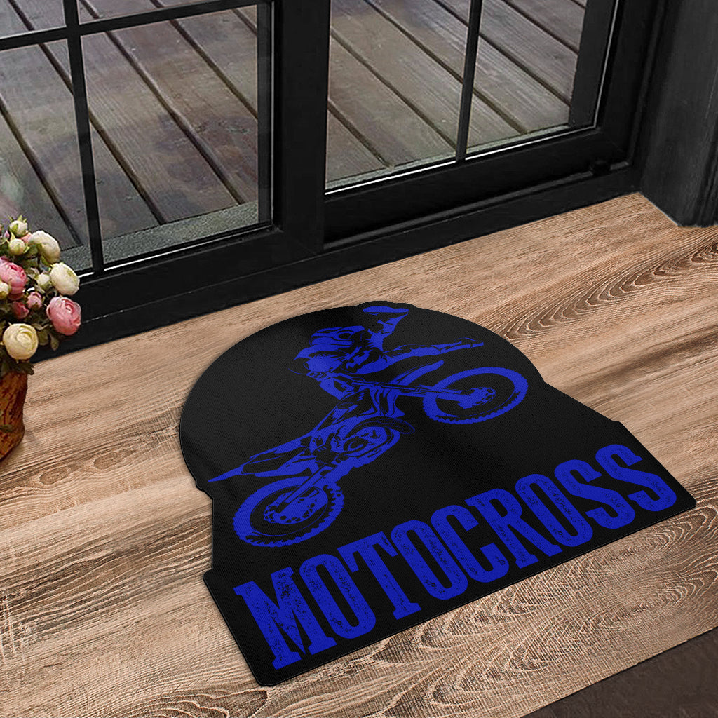 Custom Shaped Motocross Door Mat V2