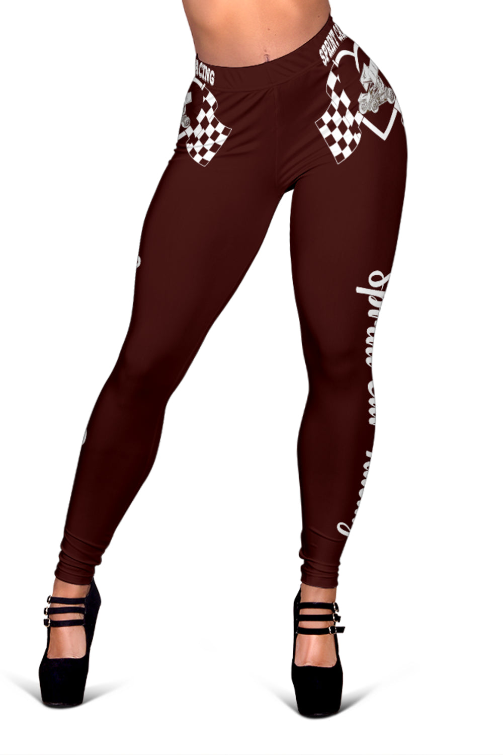 Sprint Car Racing Leggings