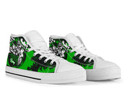 Dirt Bike Racing High Top Shoes