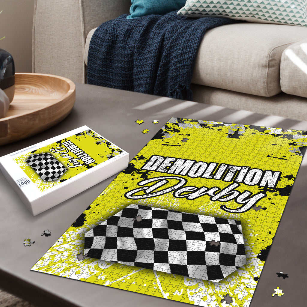 Demolition Derby Jigsaw Puzzle