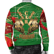 Sprint Car Racing Ugly Men's Sweater