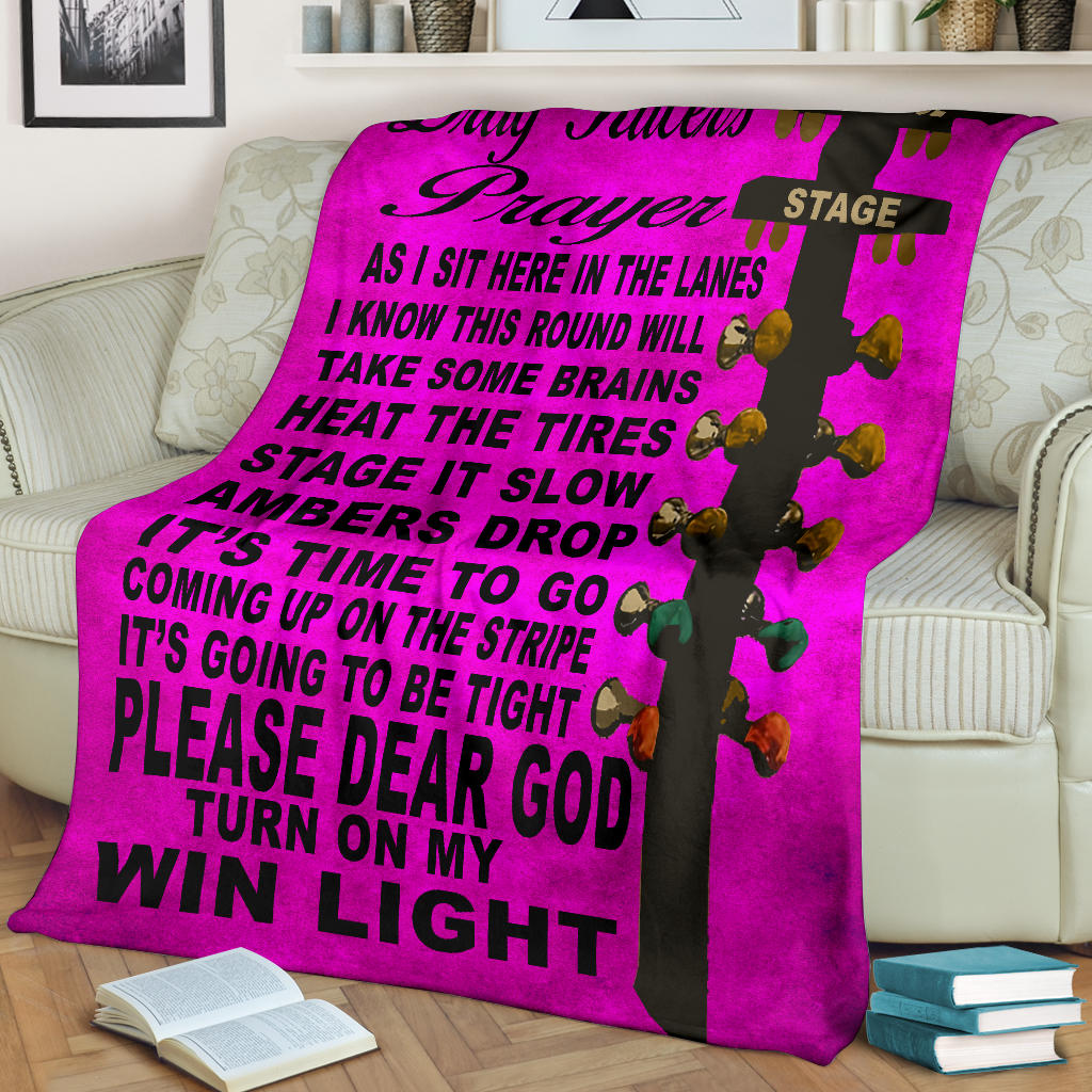 Drag Racer's Prayer Blanket