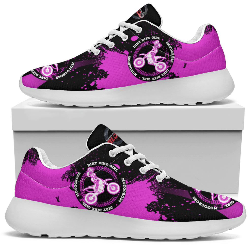 Dirt Bike Girl Sneakers