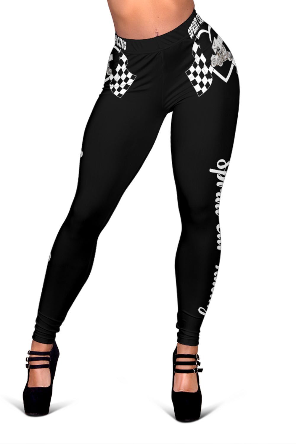 Sprint Car Racing Leggings