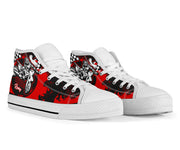 Dirt Bike Racing High Top Shoes