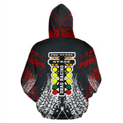 Drag Racing Zip Up Hoodie