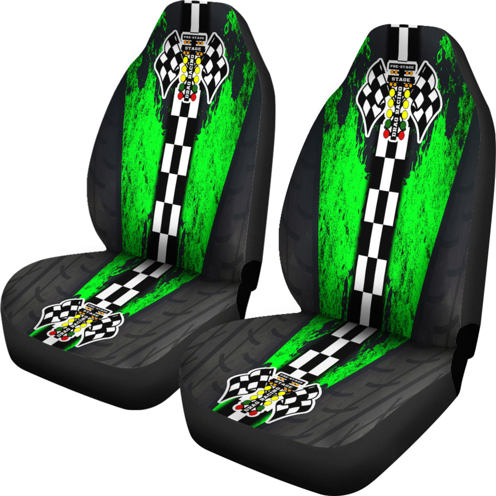 Drag Racing Seat Covers Pistachio (Set of 2)
