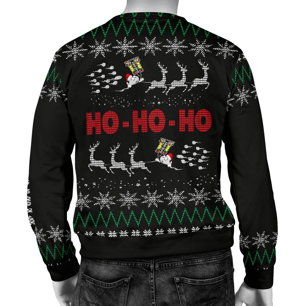 Drag racing men's sweater