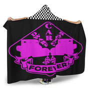 Dwarf Car Racing Forever Hooded Blanket