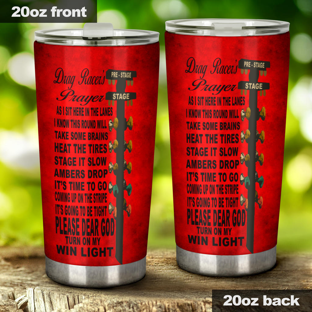 Drag Racer's Prayer Tumbler