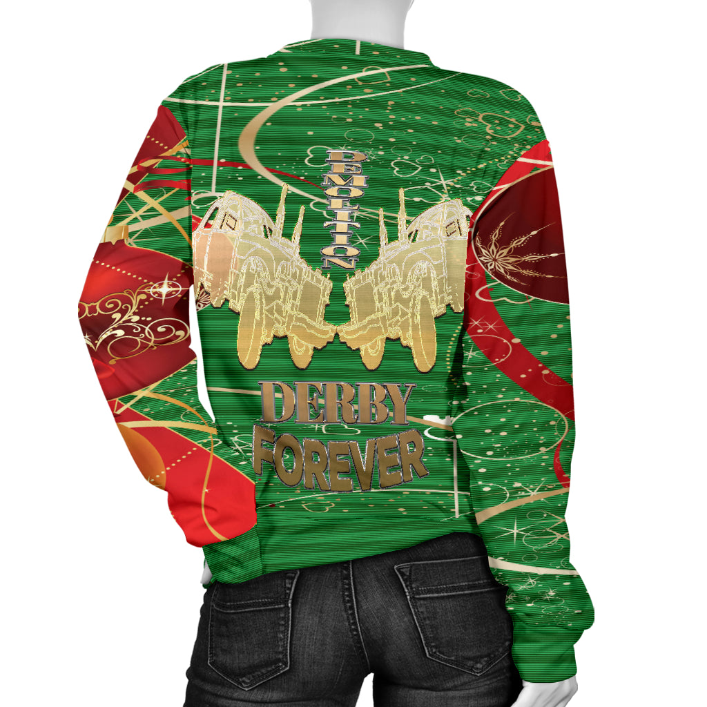 Demolition Derby Ugly Women's Sweater