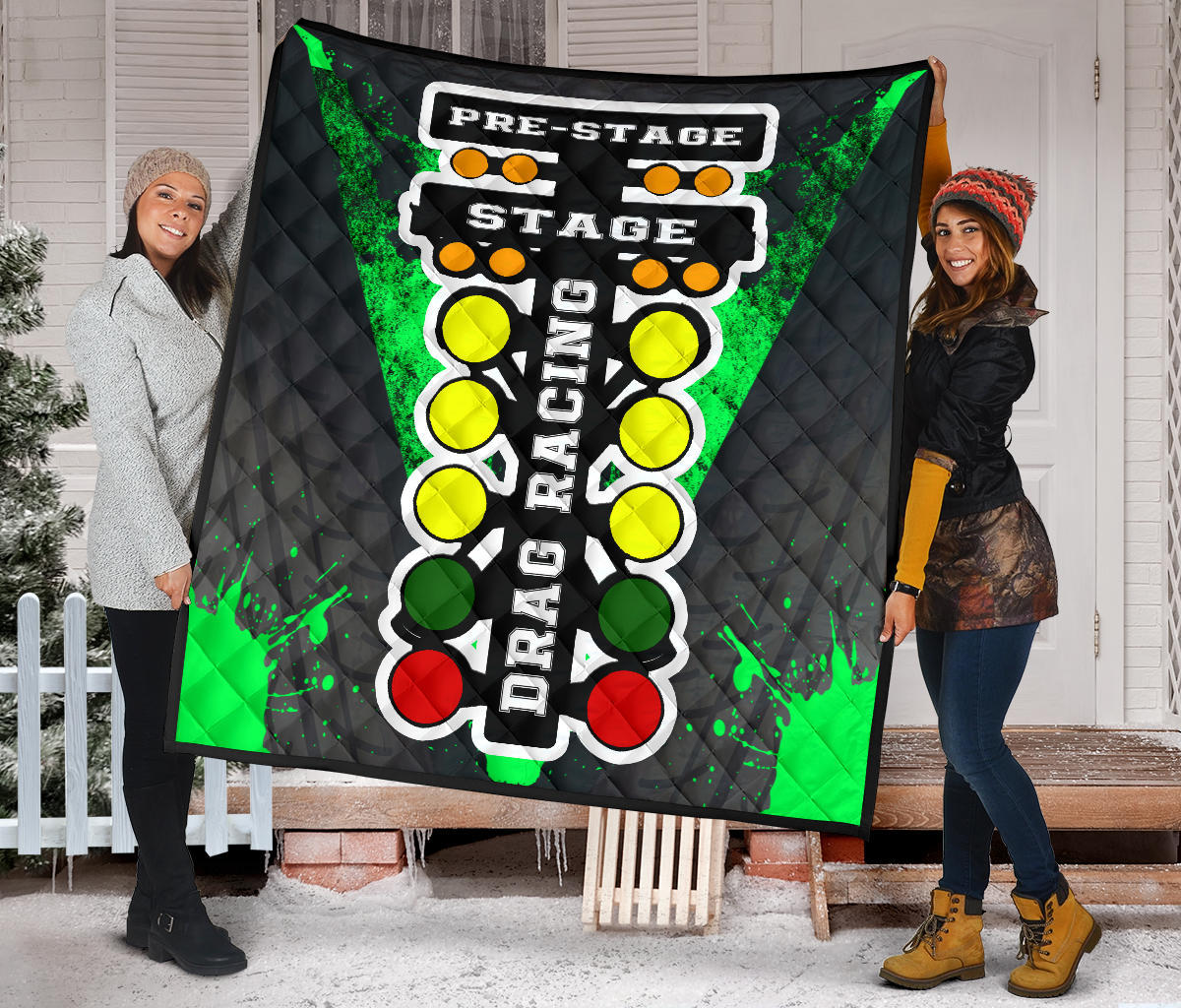 Drag Racing Premium Quilt