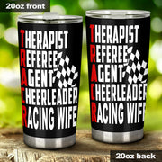 racing Wife tumbler