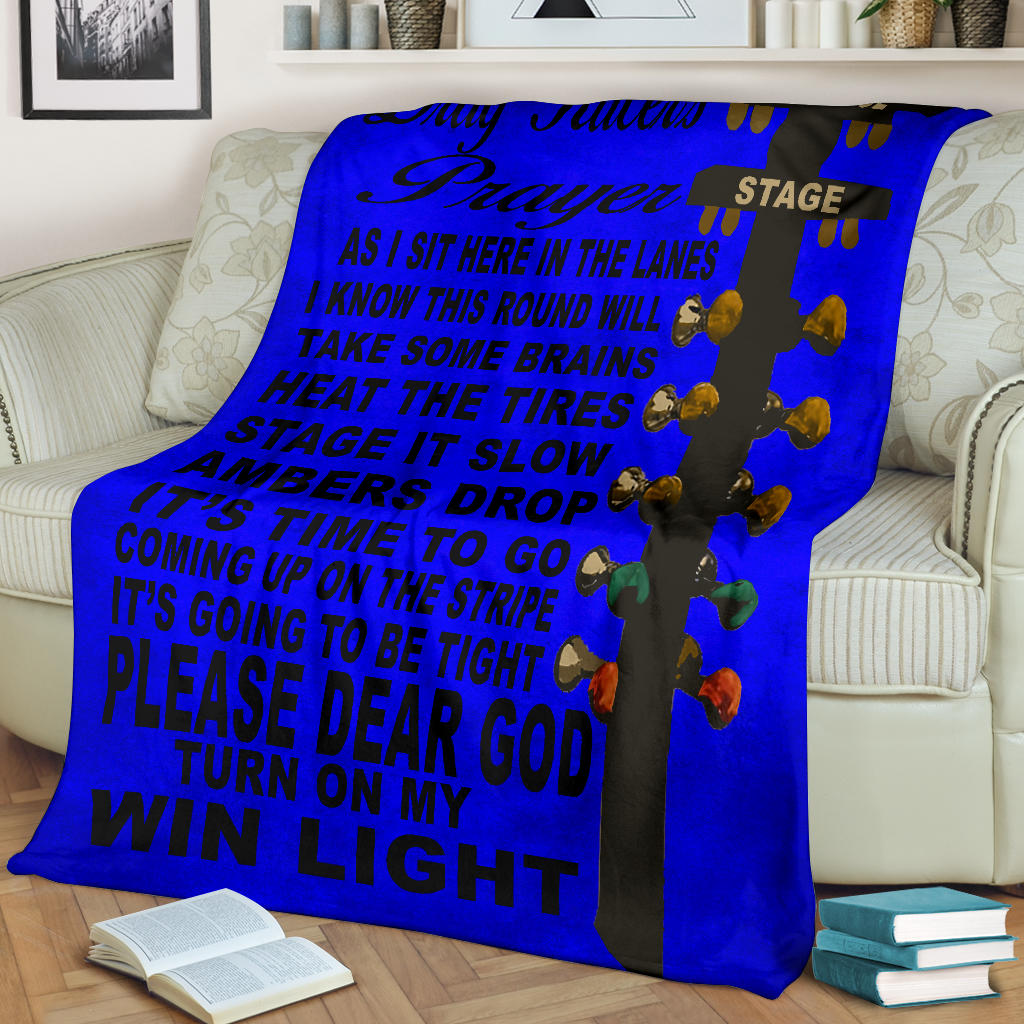 Drag Racer's Prayer Blanket