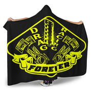 Drag Racing Forever Hooded Blanket