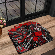 Custom Shaped Motocross Door Mat