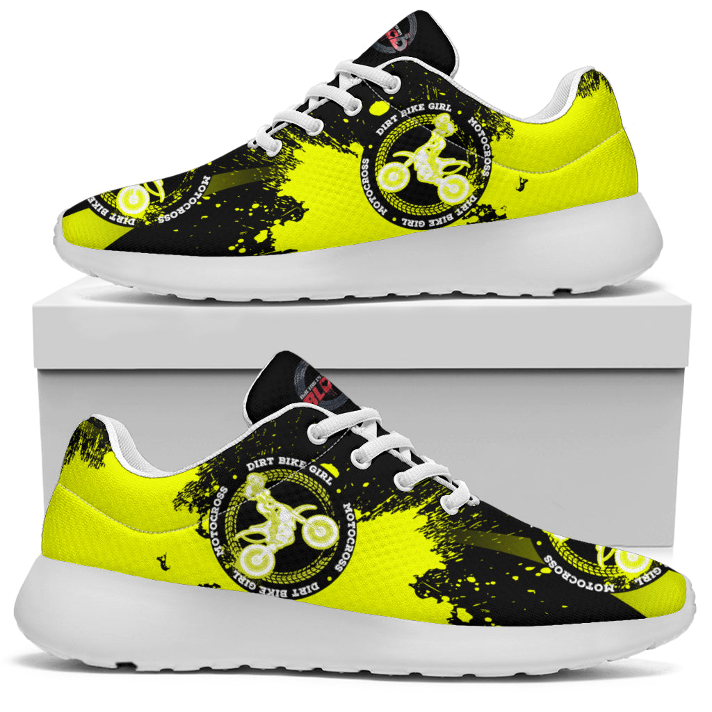 Dirt Bike Girl Sneakers
