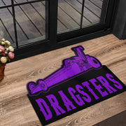 Custom Shaped Dragster Door Mat