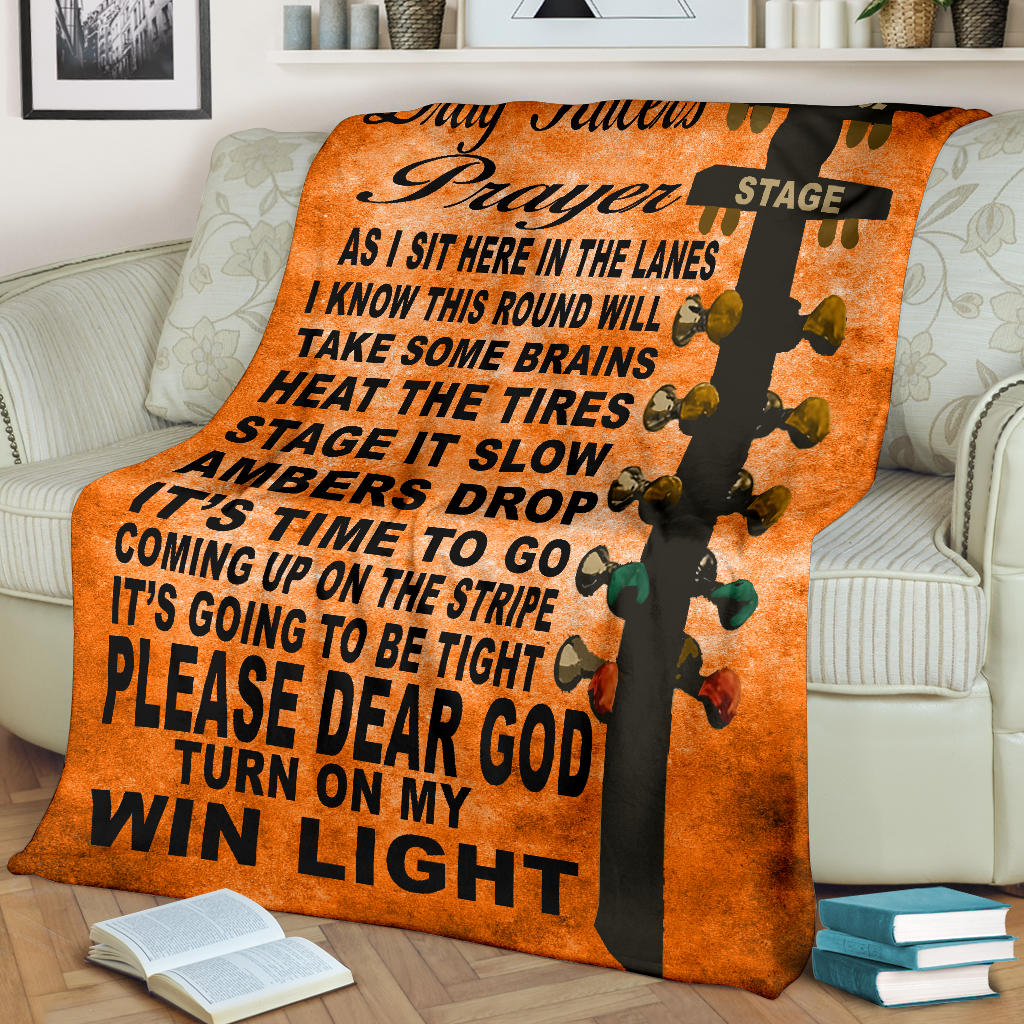 Drag Racer's Prayer Blanket