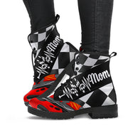 Racing Mom Heartbeat Boots