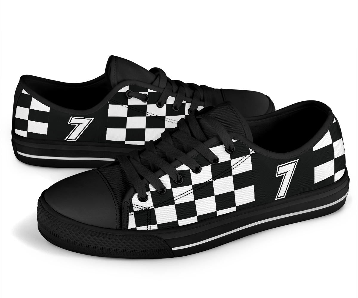 Custom racing low top shoes