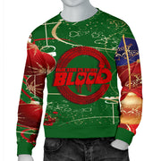 Racing Is In My Blood Ugly Men's Sweater