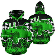Demolition Derby All Over Print Hoodie