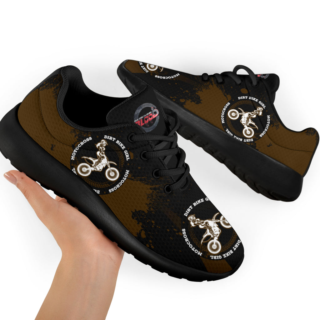 Dirt Bike Girl Sneakers