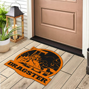 Custom Shaped Dragster Door Mat