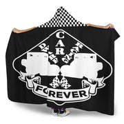 Dwarf Car Racing Forever Hooded Blanket