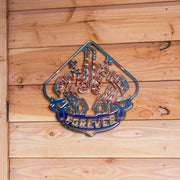 Drag Racing USA Metal Sign