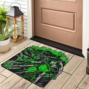 Custom Shaped Motocross Door Mat